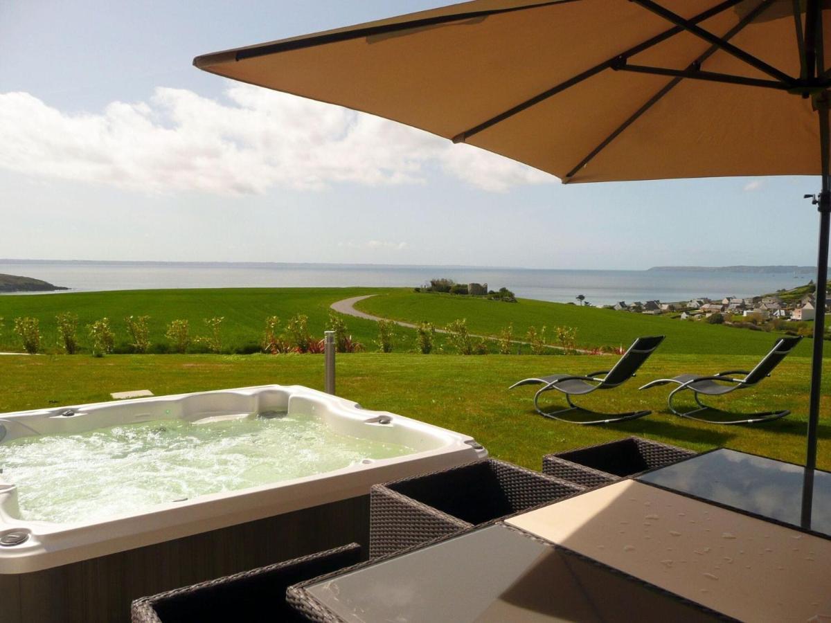 Panoramic Sea View And Jacuzzi, Premium, Telgruc-Sur-Mer Eksteriør bilde
