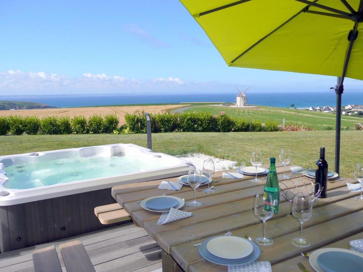 Panoramic Sea View And Jacuzzi, Premium, Telgruc-Sur-Mer Eksteriør bilde