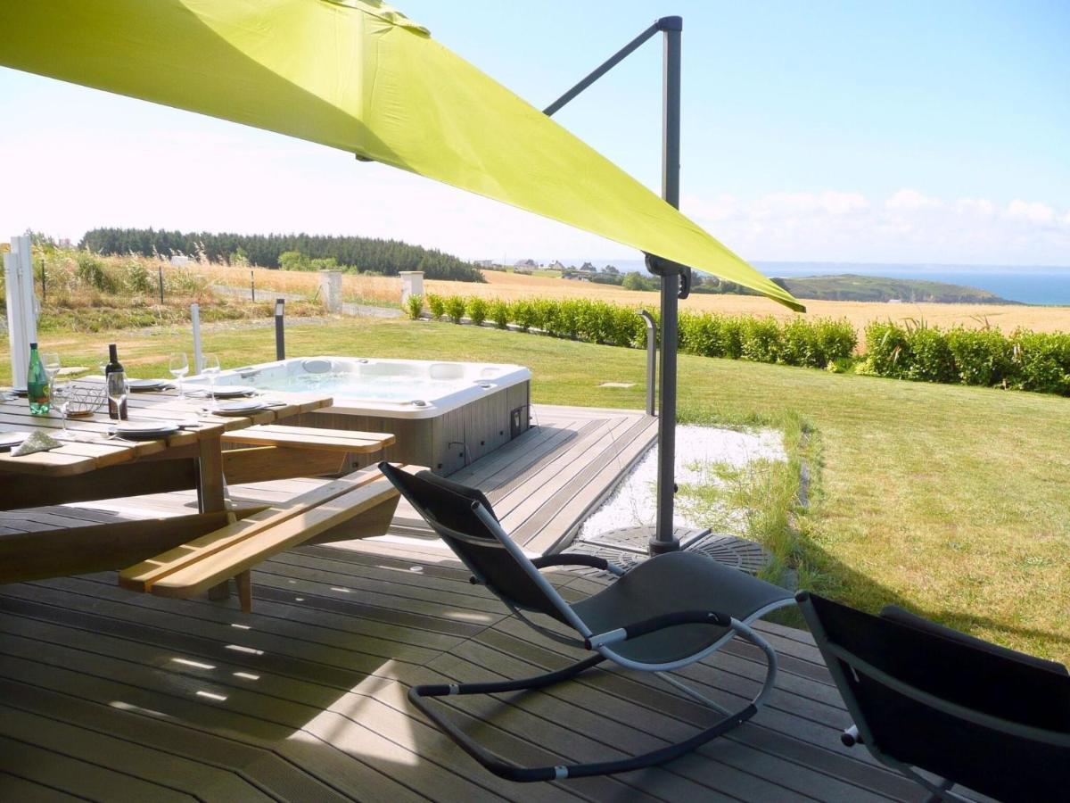 Panoramic Sea View And Jacuzzi, Premium, Telgruc-Sur-Mer Eksteriør bilde